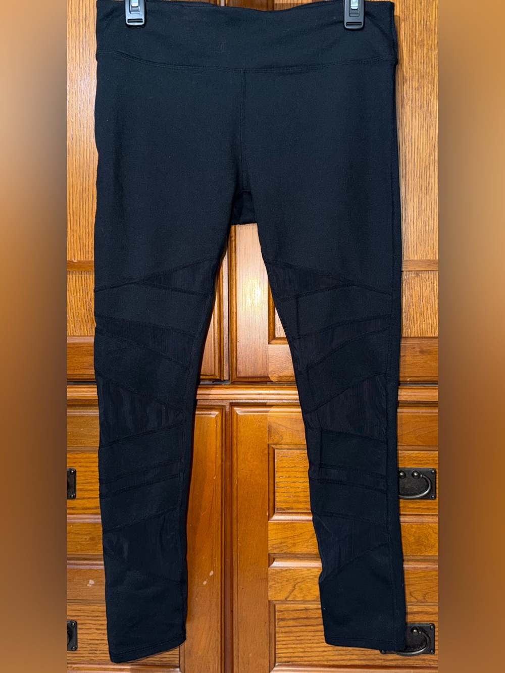 Fabletics X Demi Lovato Martina Mesh PowerHold Leggings Collab Sculpting Edgy